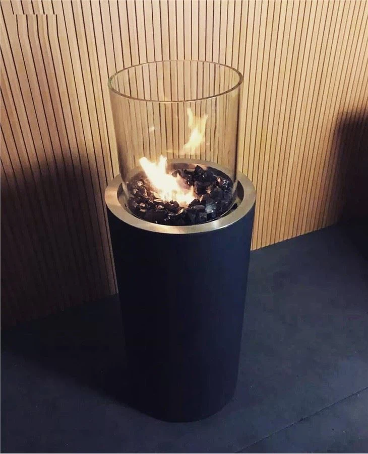 Aiaga seisev bioetanooli kamin