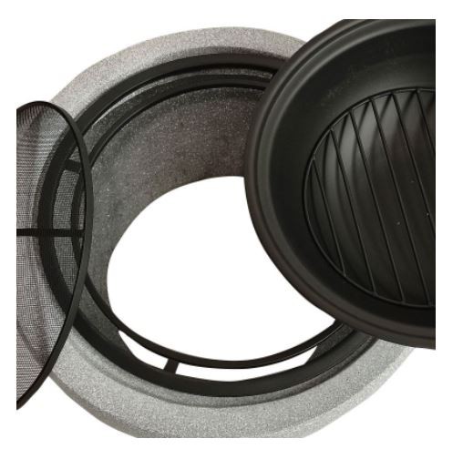 China Freestanding Fireplace factory